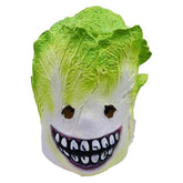 Cabbage Mask Cosplay Latex Masks Helmet Masquerade Halloween Party Costume Props - INSWEAR